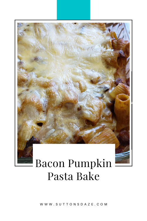 Bacon Pumpkin Pasta Bake