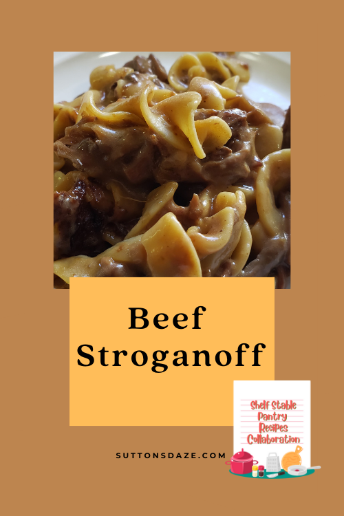 Beef Stroganoff